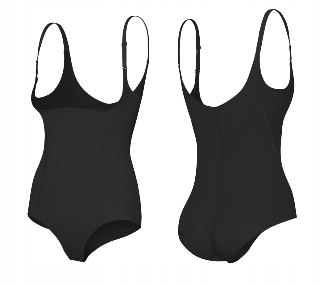 BODY JULIMEX 219 BEZSZWOWE WYSZCZUPLAJĄCE czarne Model 219