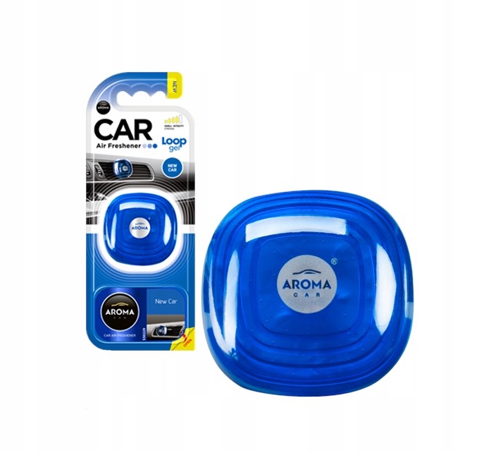 

Aroma Car Loop New Car Żel odświeżacz powietrza