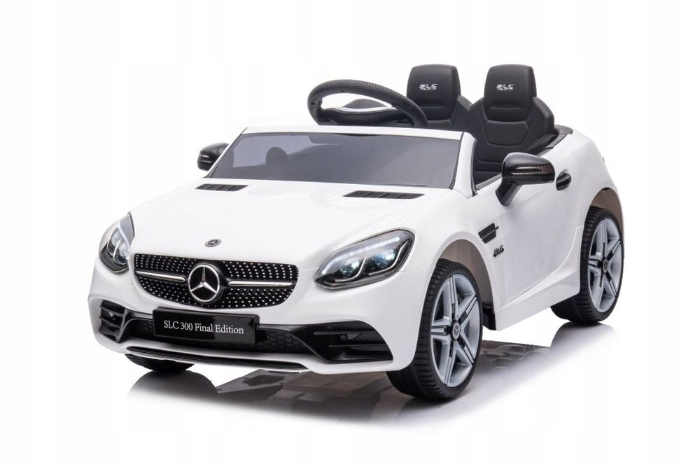 Auto Na Akumulator Dla Dziecka Mercedes Slc 300 2X45W Eva Pilot Skóra Led M