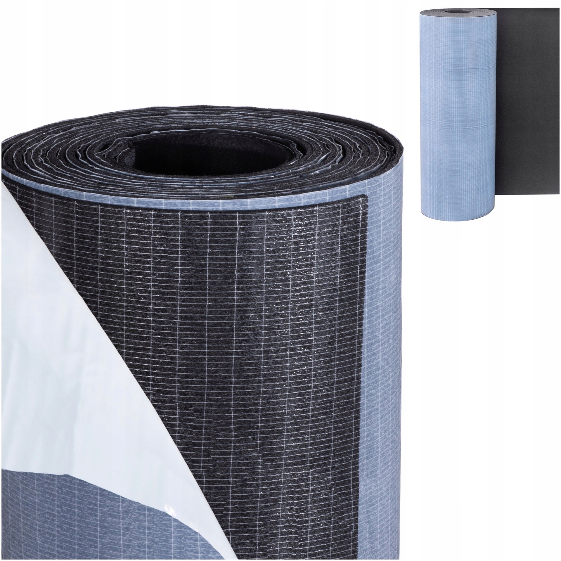 K3s Odhlučňovací Podložka Akustická Pěna 350x100 cm kaučuková tenká černá