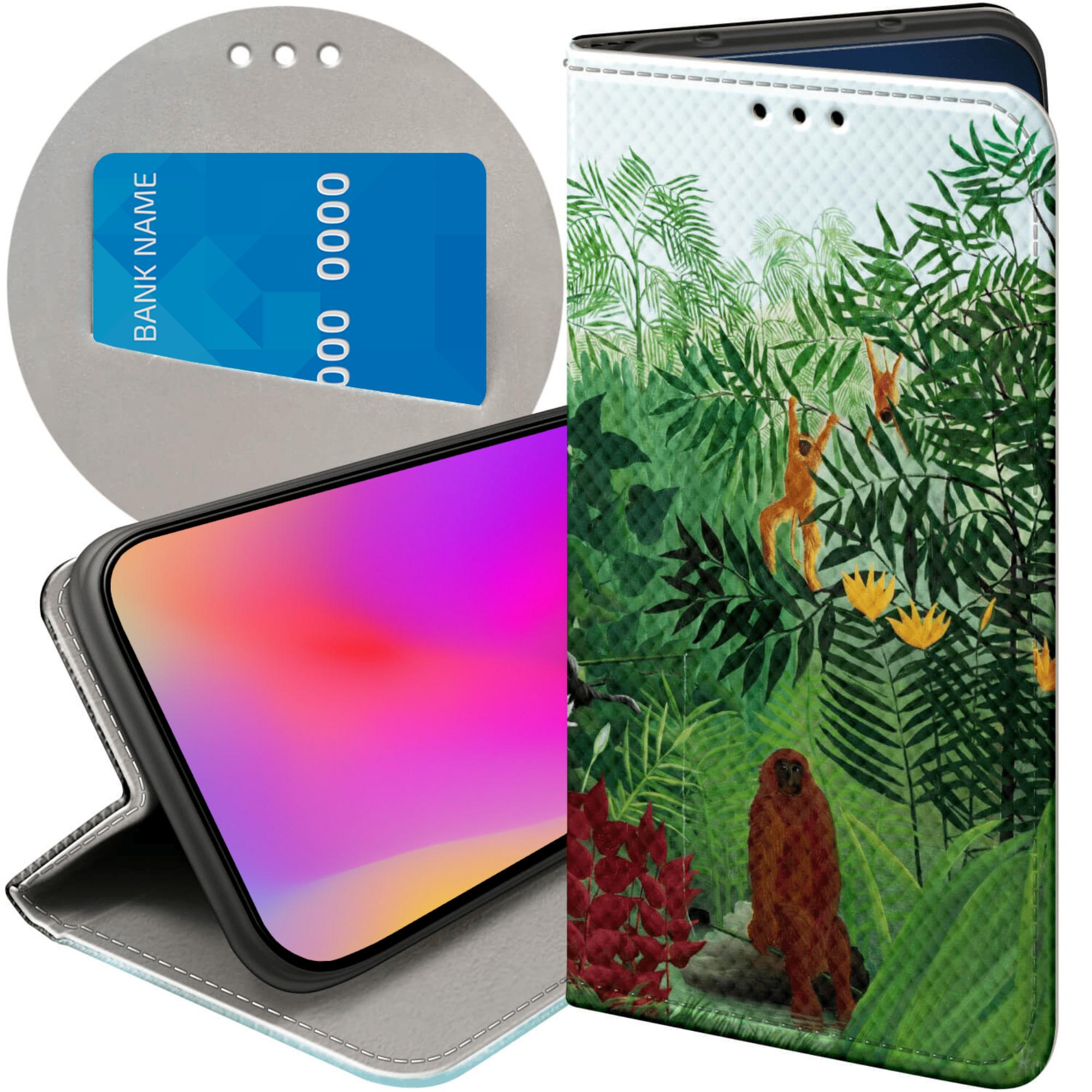 Etui Z Klapką Do Oppo A40 Henri Rousseau Pejzaż Malarz Futerał Case
