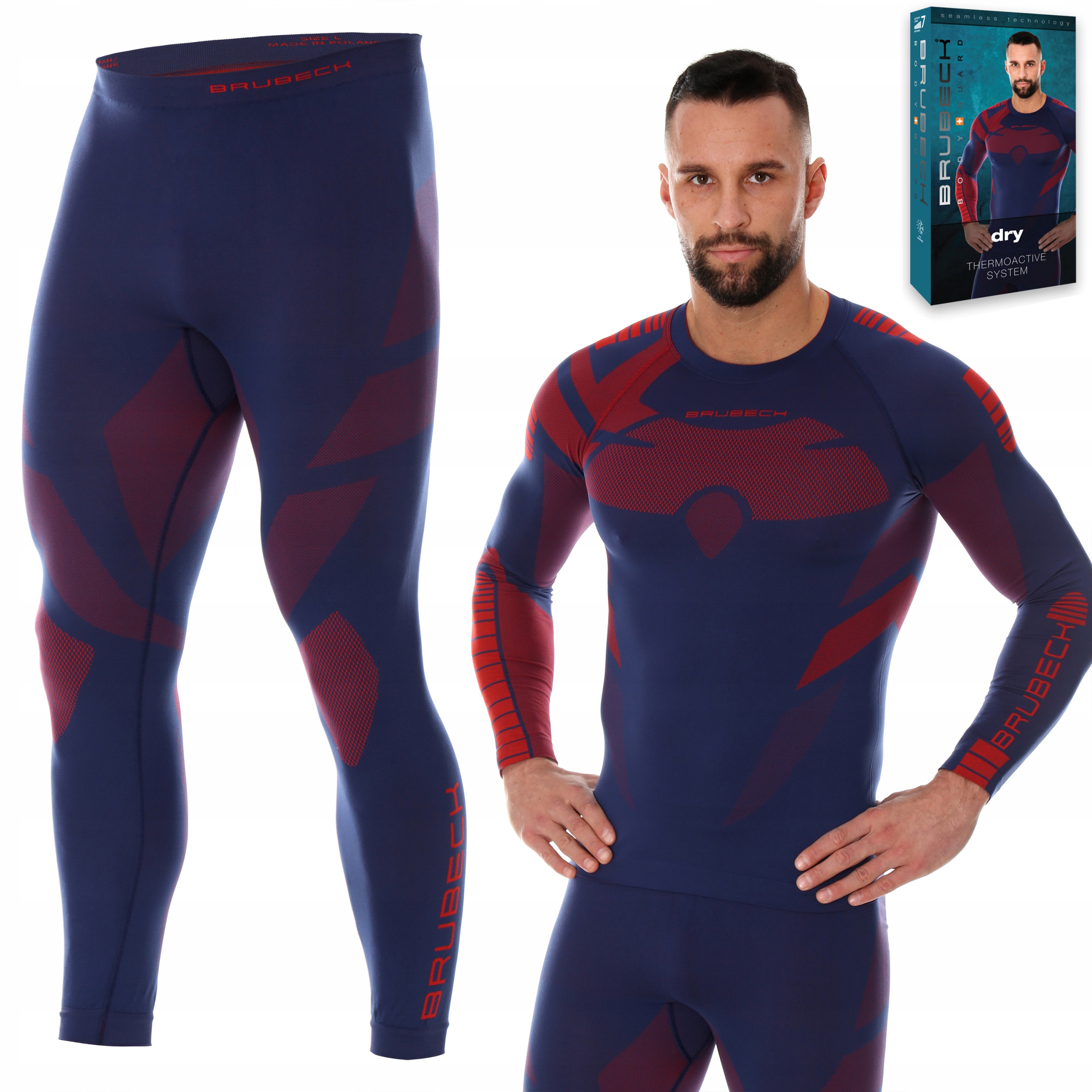 

Bielizna męska Brubeck Dry termoaktywna - XL