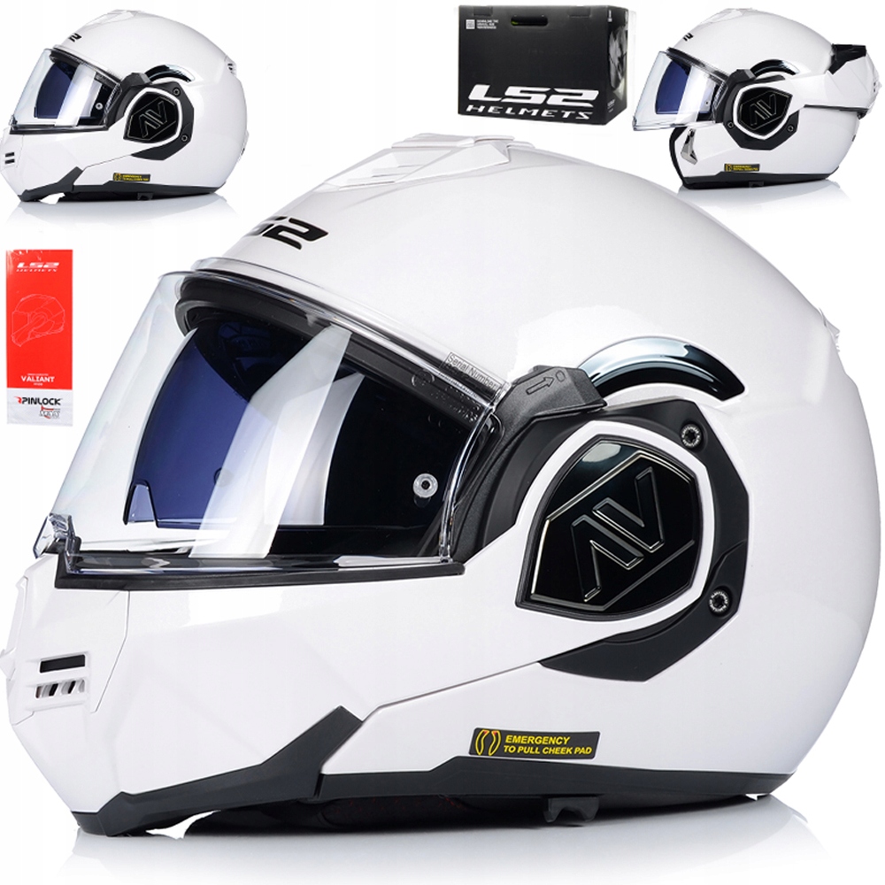 Motocyklová Prilba LS2 FF906 Advant Solid Čeľusťová Pinlock Batoh