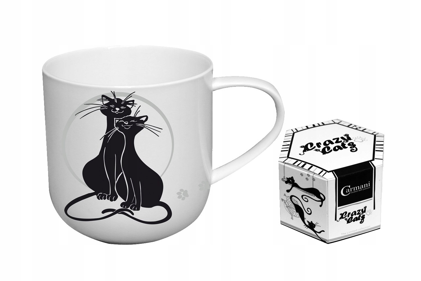 

Carmani Kubek Koty Crazy Cats W Pudełku