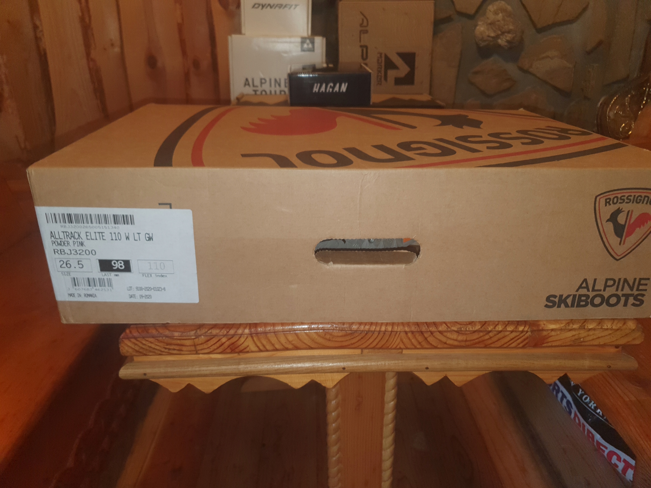 Skitourowe rossignol alltract elite flex 110 nr.26,5 last 98 NOWE Marka Rossignol