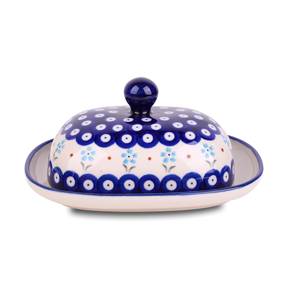 

Maselniczka maselnica Bolesławiec ceramiczna 168A