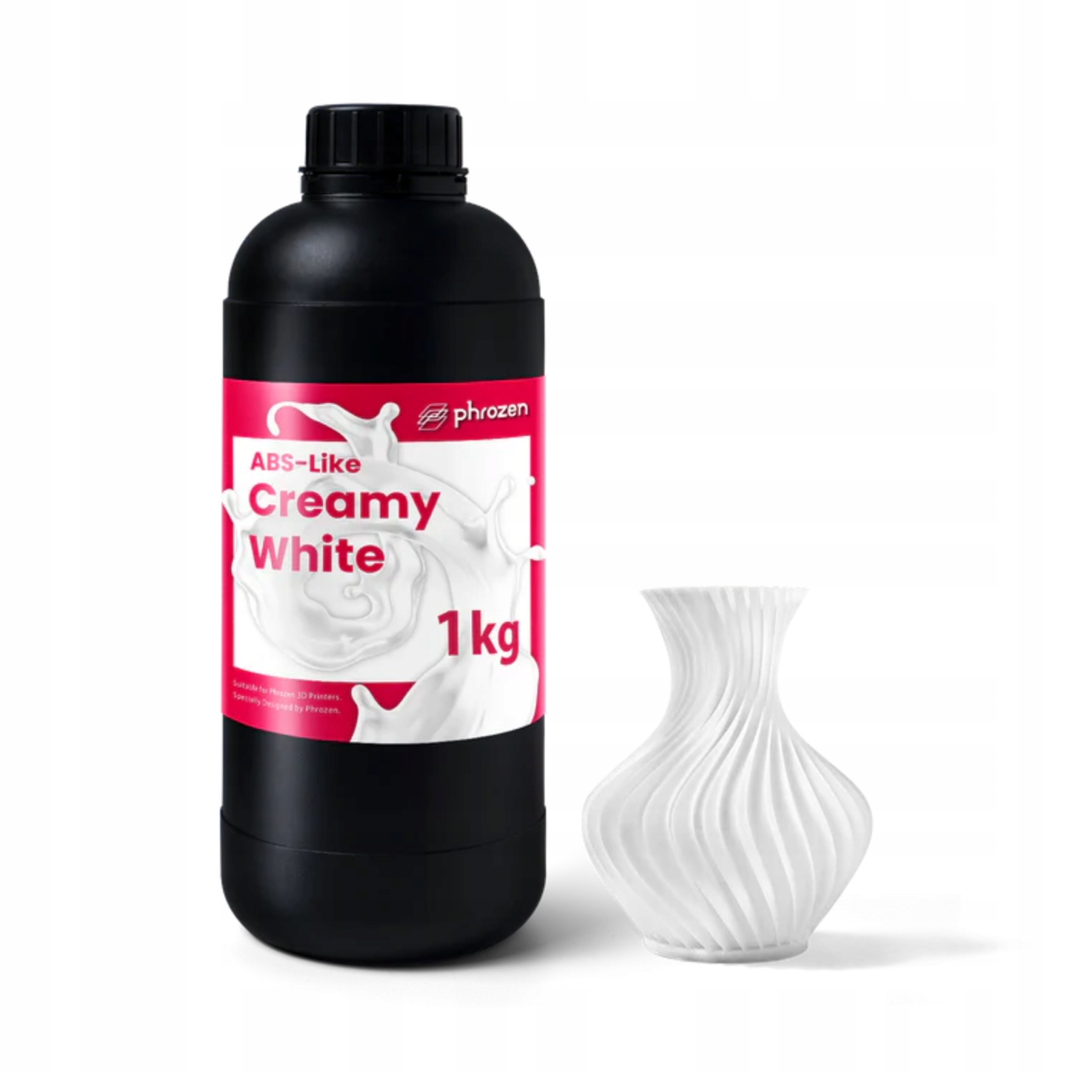 Uv pryskyřice Phrozen ABS-Like Creamy White Krémová bílá 1 kg 1 l pro 3D tiskárnu