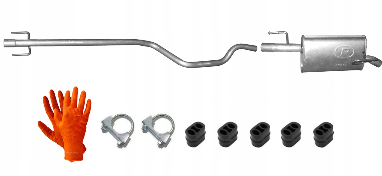 Opel Meriva A 1.7 DTi 55 kW (2003-2005) Trubka Tlumič