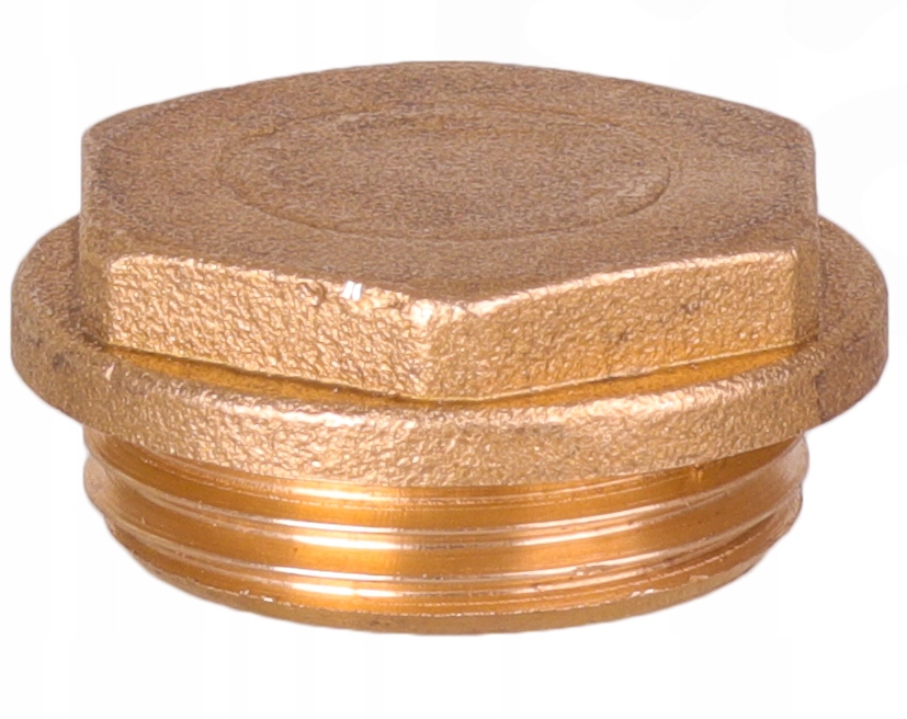 KOREK MOSIĘŻNY 3/4 CALA WKRĘTKA KSZTAŁTKA MOSIĄDZ