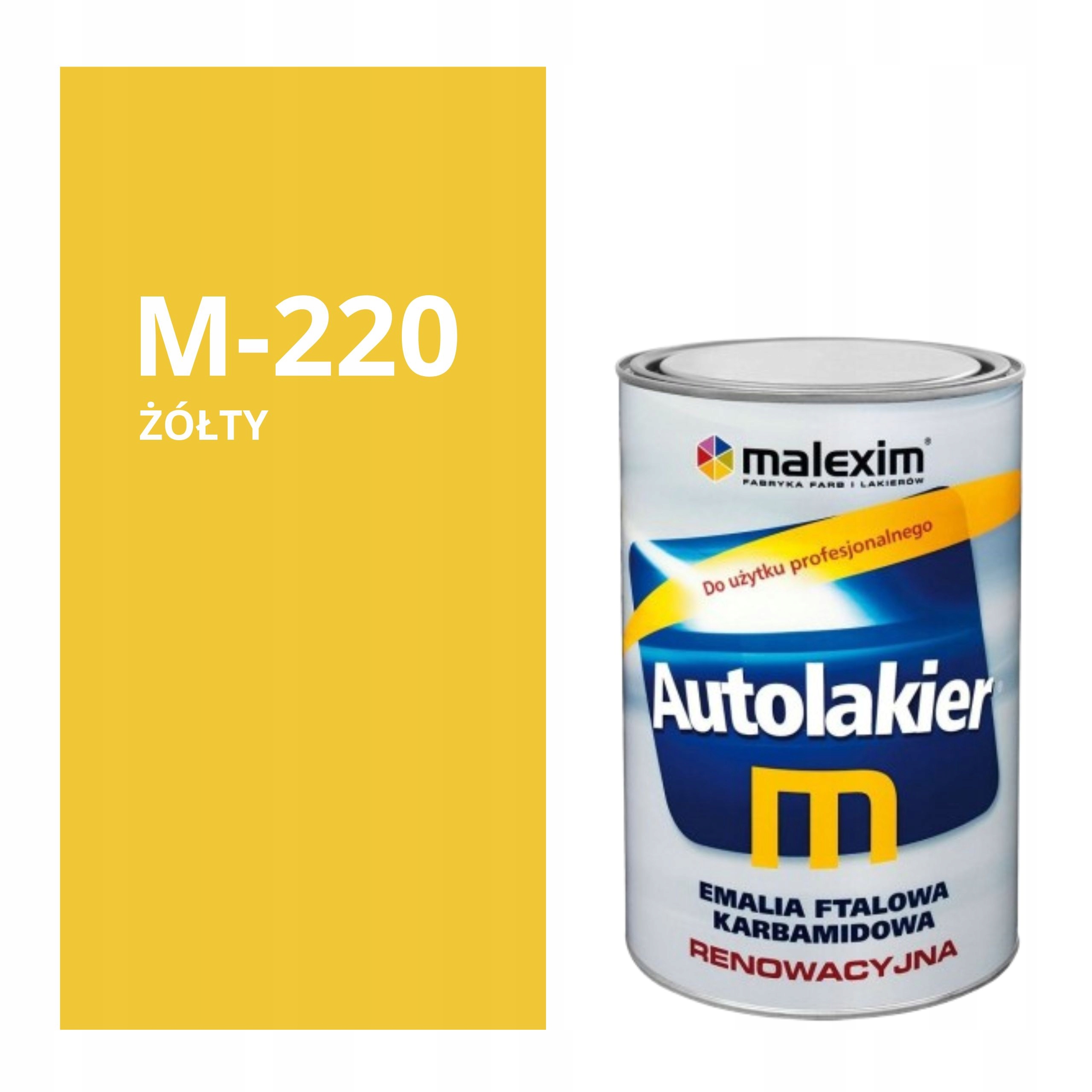 Farba renowacyjna Malexim Autolakier 0.7L Kolor M-220