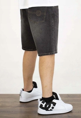 Kraťasy Pit Bull Bayside Jeans Pocket black wash