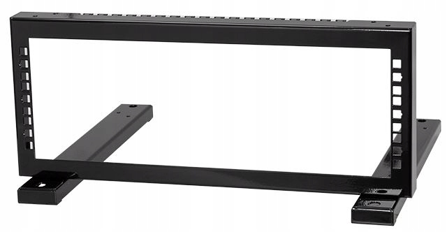 Stojan Rack 19'' Spacetronik 3U 350 mm Černý