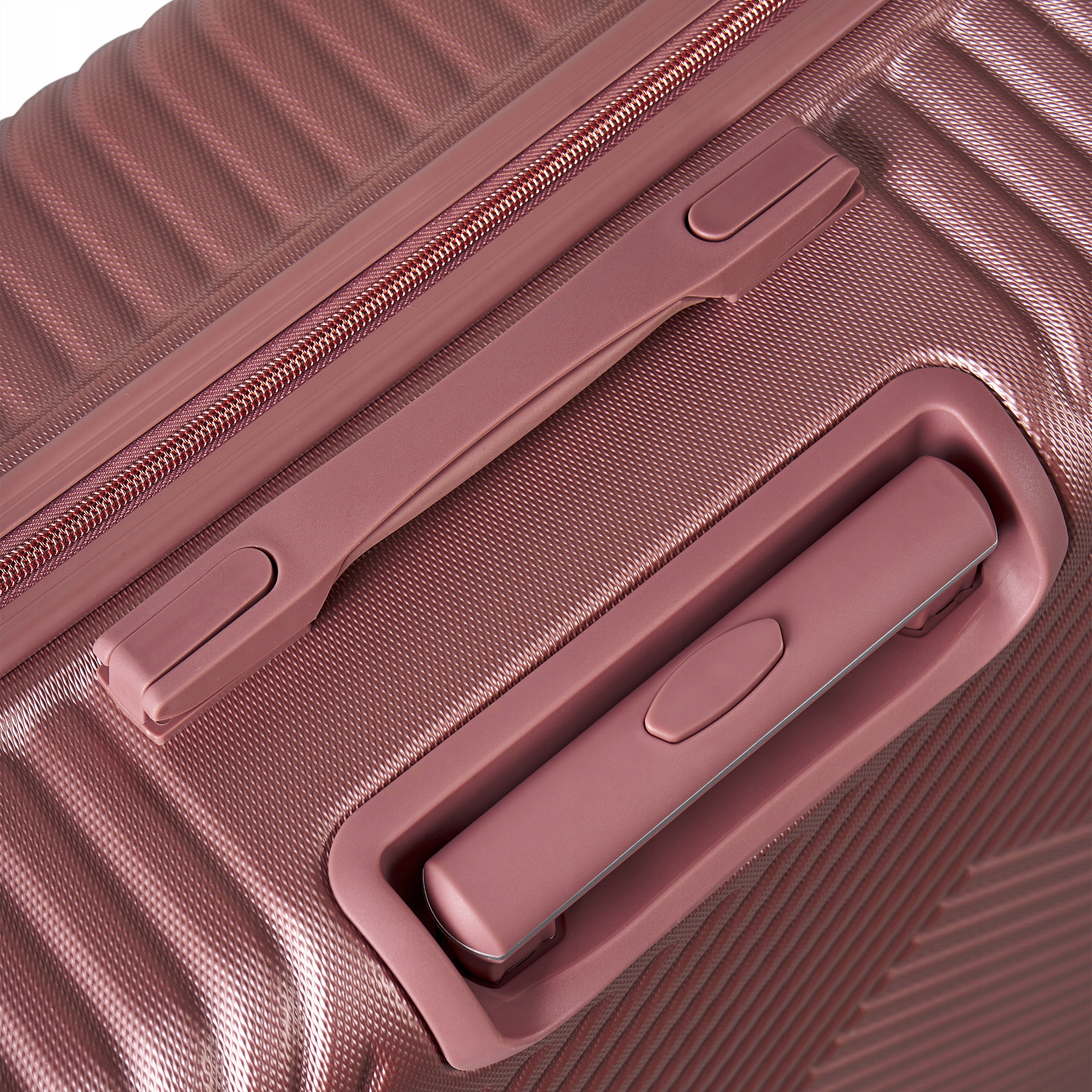 Betlewski zestaw walizek ABS różowy 3szt Kolor różowy