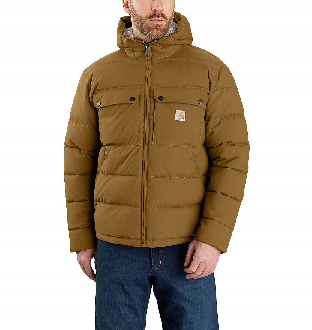 

Carhartt Montana kurtka puchowa brązowa M
