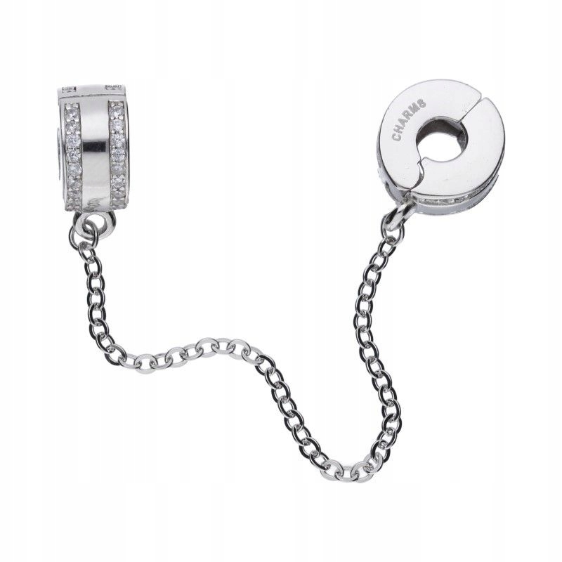 Přívěsek na modulární náramky Bead Stříbro 925 Rhodiované Zirkony 5,48 g