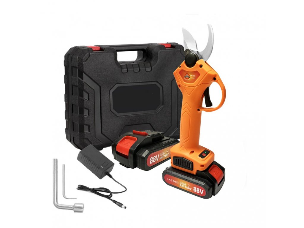 Sekator Akumulatorowy 30MM 2SZT Bateria Ładowarka Walizka MS-108