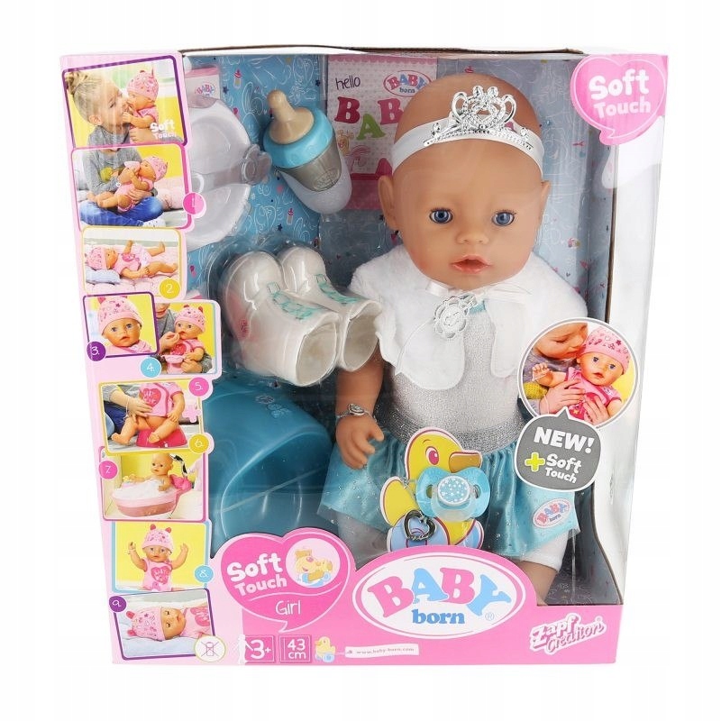

Lalka interaktywna Soft Touch Balerina 43cm 831250