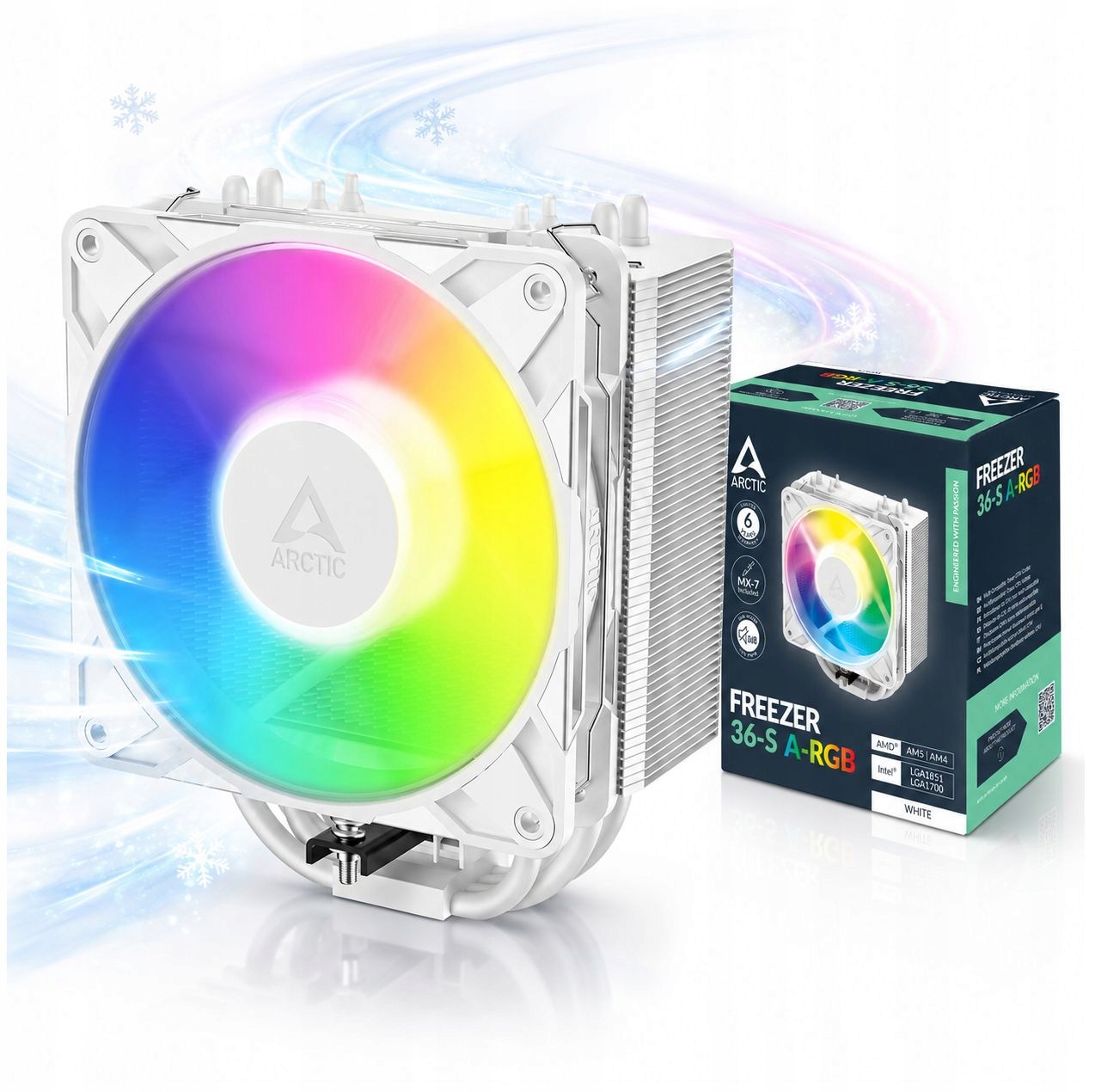 ARCTIC Freezer 36-S A-RGB White