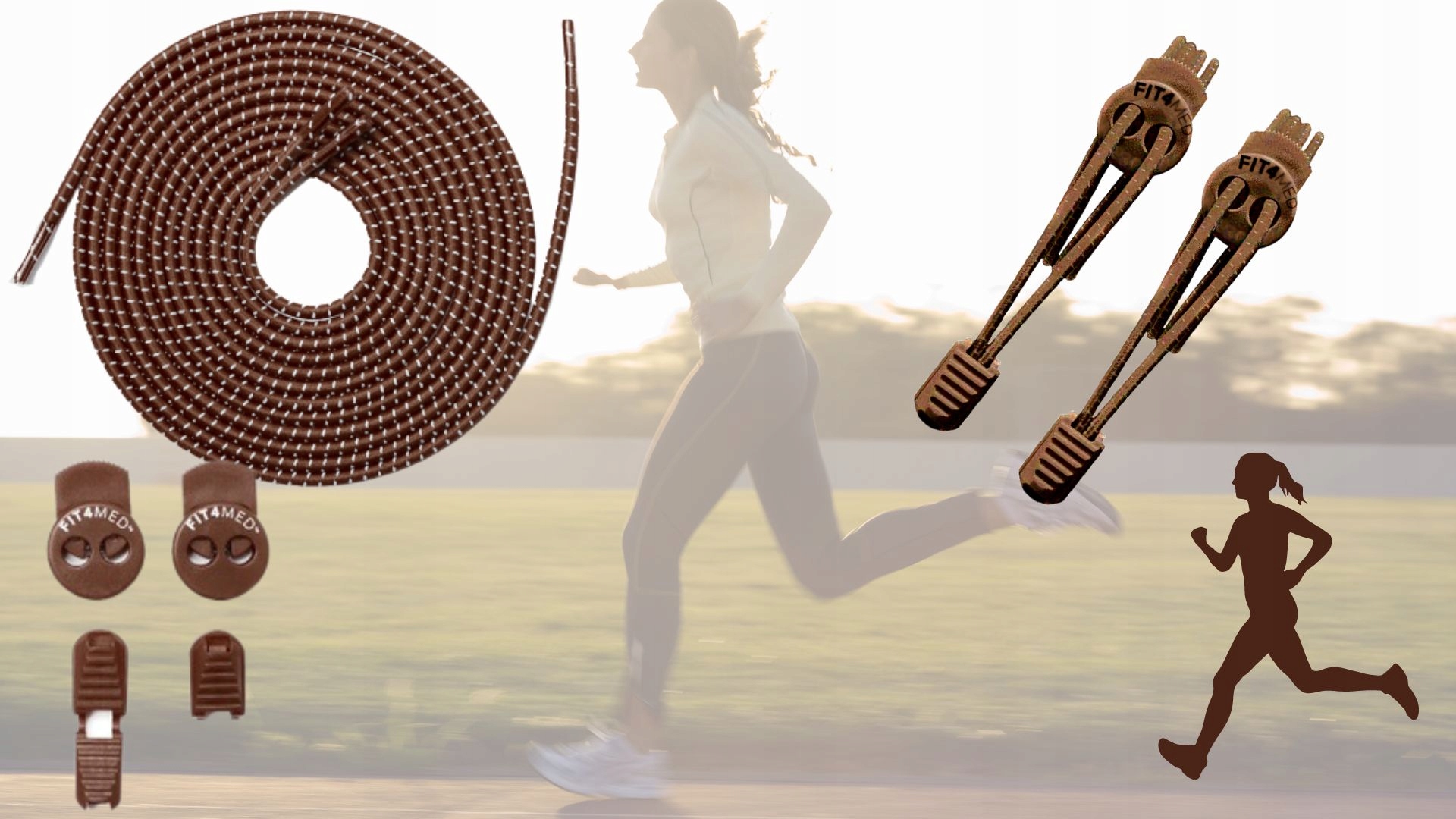 SZNUROWADŁA SZNURÓWKI DO BUTÓW BEZ WIĄZANIA FIT4MED SAMOZACISKOWE DZIECKA Rodzaj okrągłe