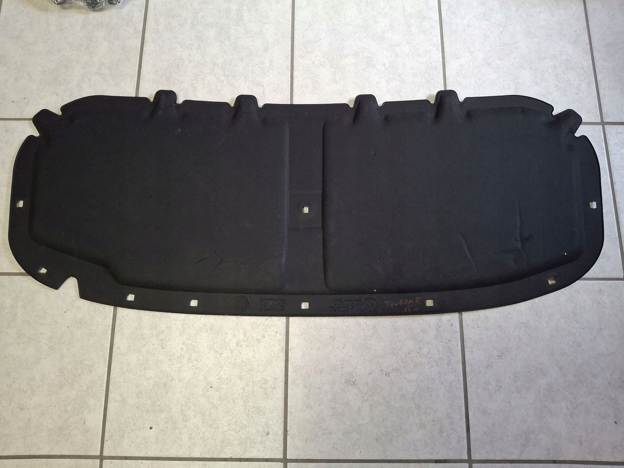 soundproofing bonnets VW TOURAN II 2015R->