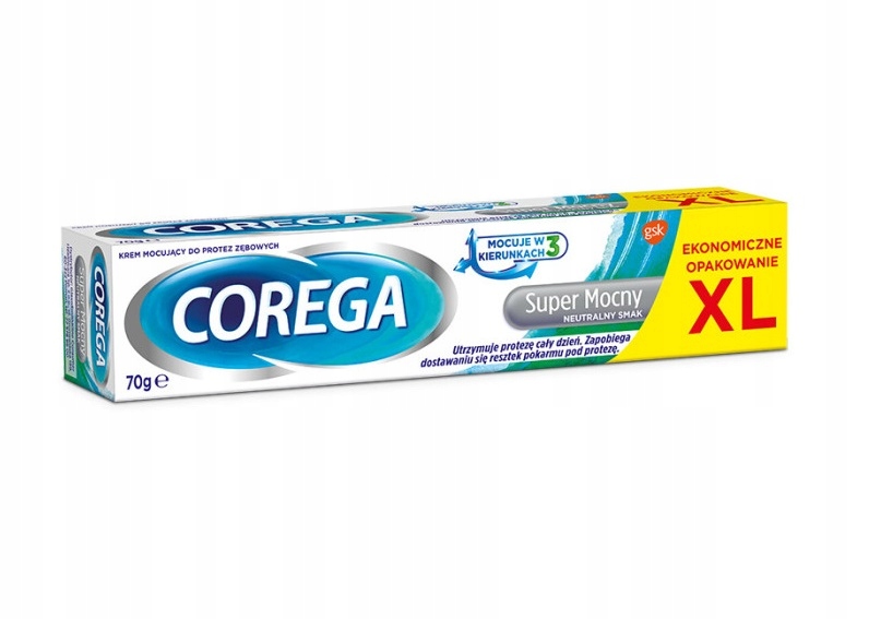 

Corega Mocny krem do protez Naturalny Smak