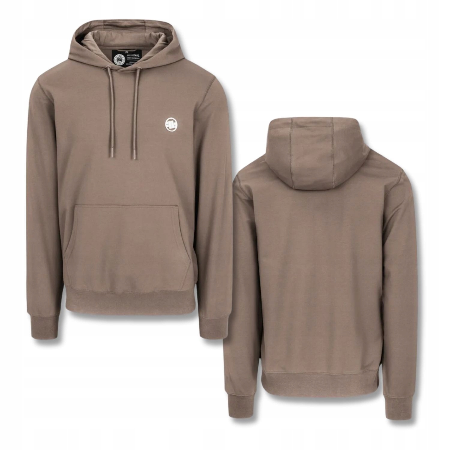 Pánská Mikina s kapucí Pitbull Small Logo Nugget prodyšná klokanka XXL