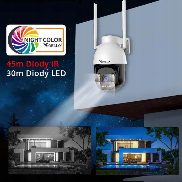 Ip kamera Orllo vonkajšia otočná zoom x10 Orllo Z9 Ultra