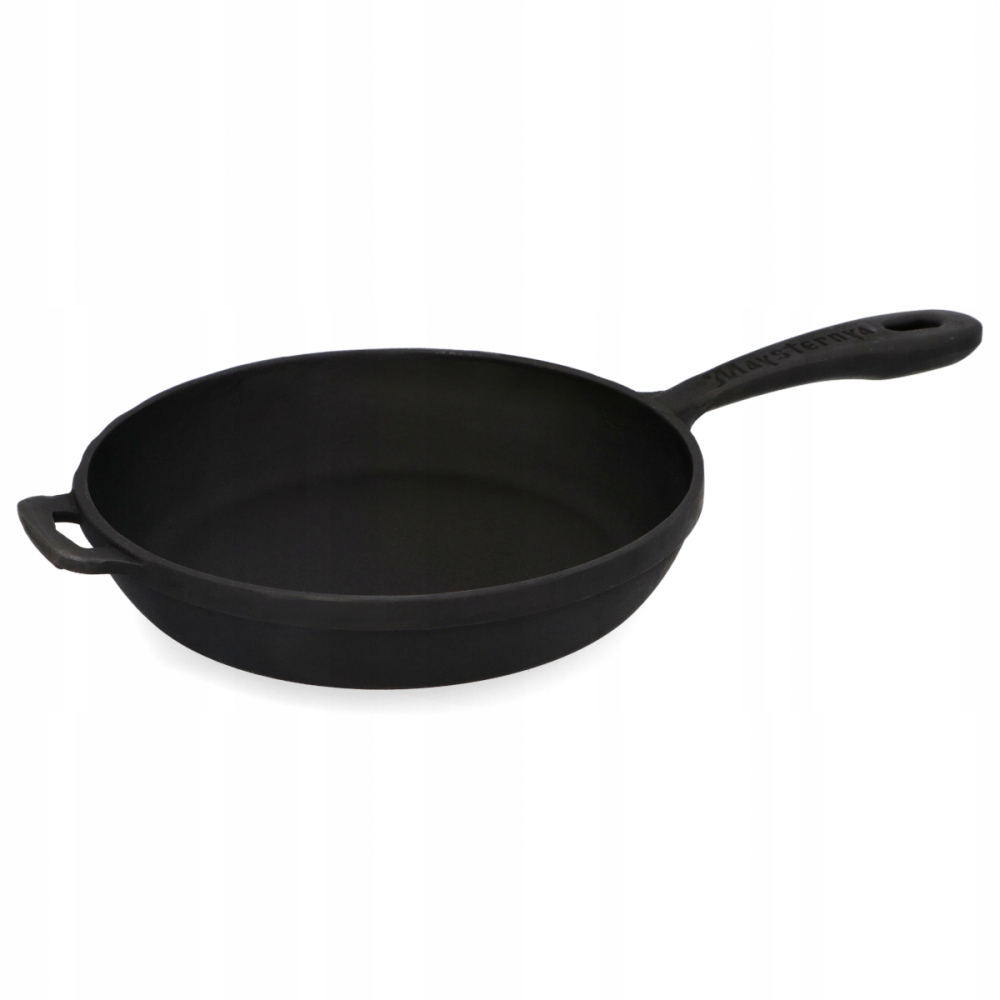 

Patelnia żeliwna Maysternya Cast Iron 20 cm czarna