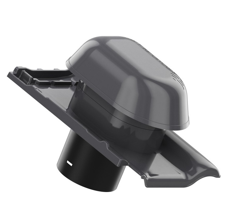 Odvětrávač San ALU150 Piemont Titan Šedá Glazura