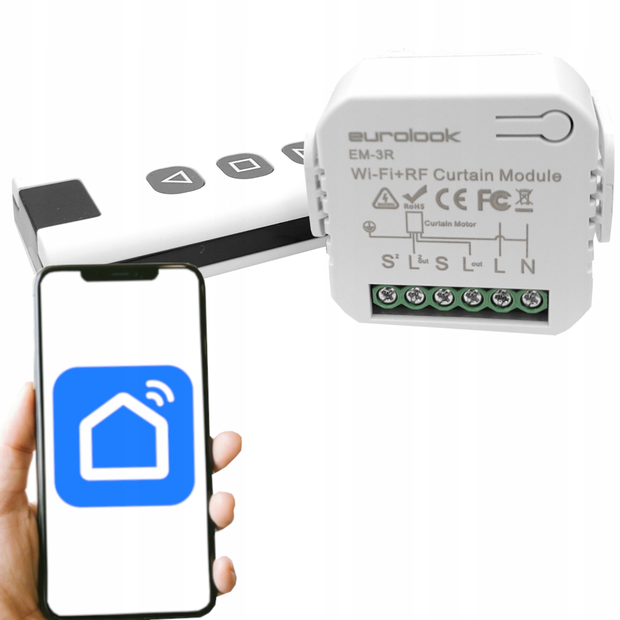 

Inteligentny Sterownik Do Rolet Tuya Smart WiFi
