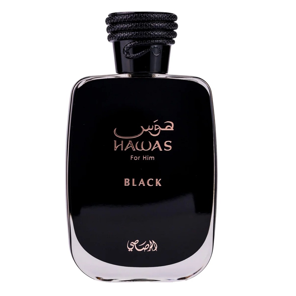 Parfémovaná voda Rasasi Hawas Black 100 ml Smyslná mužná vůně elegance