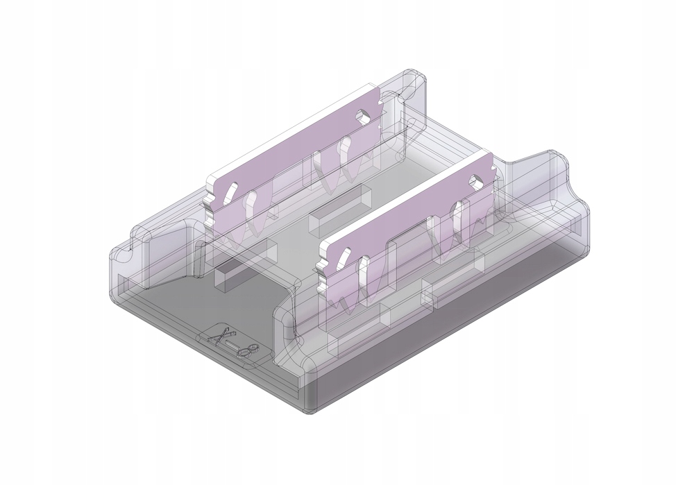 ZŁĄCZKA DO TAŚM LED COB NEON MONO 8mm ZATRZASKOWA Typ złączka