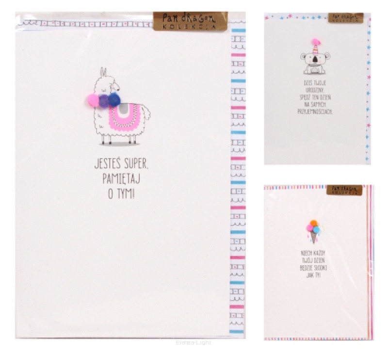 Karnety Urodzinowe Kartki Ozdobne PIĘKNE WZORY!!! Okazja inna