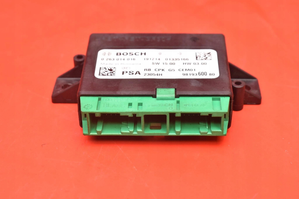 control unit module PDC 9819360080 TOYOTA PROACE CITY 2 II 2.0 D-4D 16-21