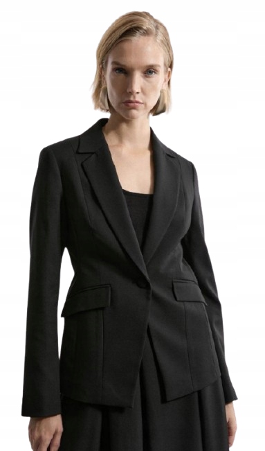 Karen Millen Petite Černý Sako Karen 34 B1G