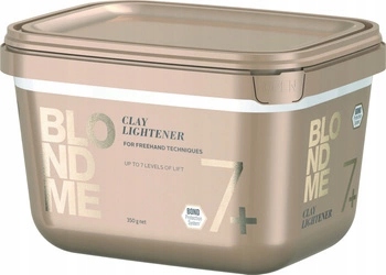 Schwarzkopf Blondme Clay Lightener 7+ 350g Krémový zesvětlovač na vlasy