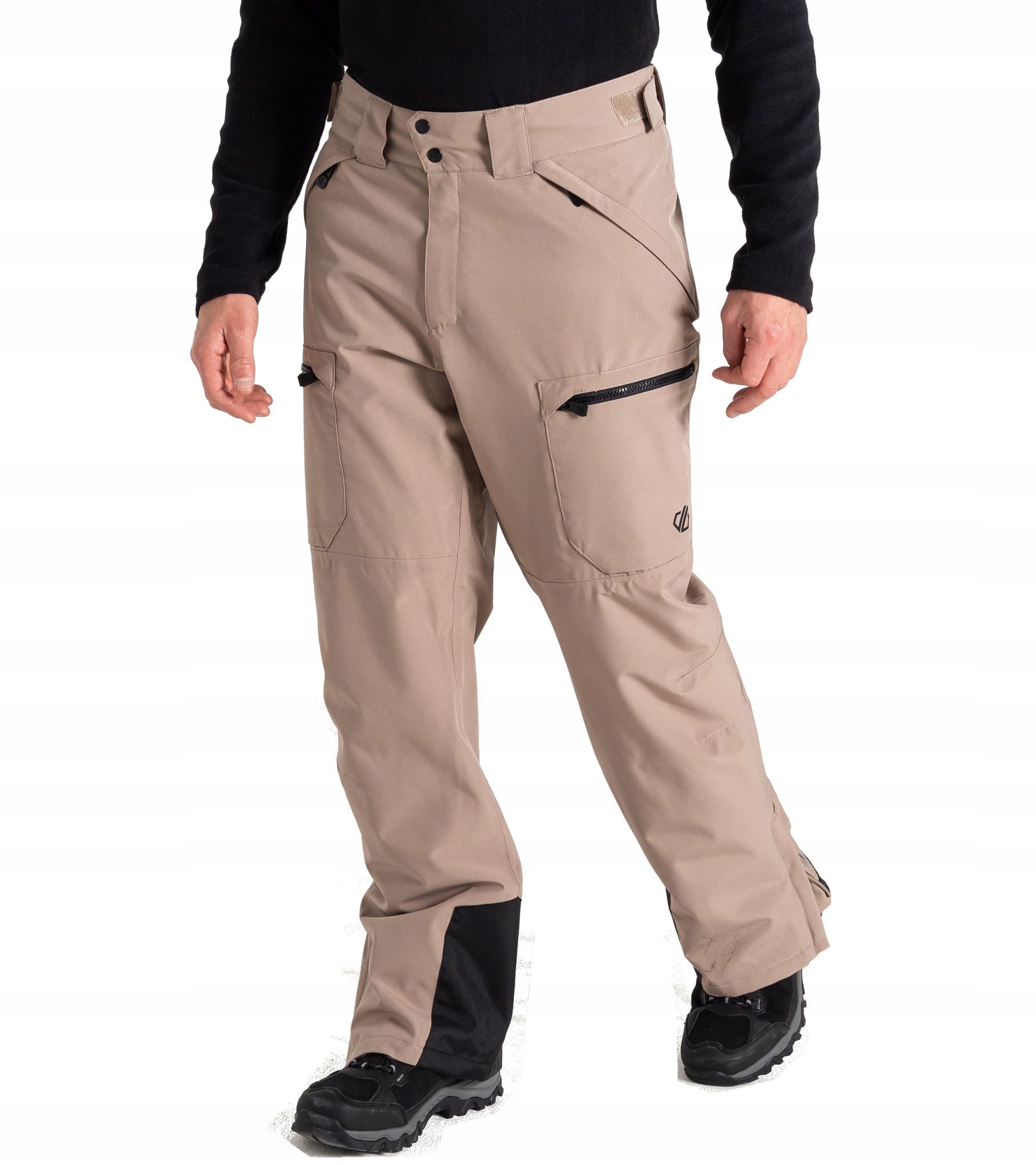 Męskie spodnie narciarskie z membraną Dare2B DMW573R 9U3 brązowy XXL