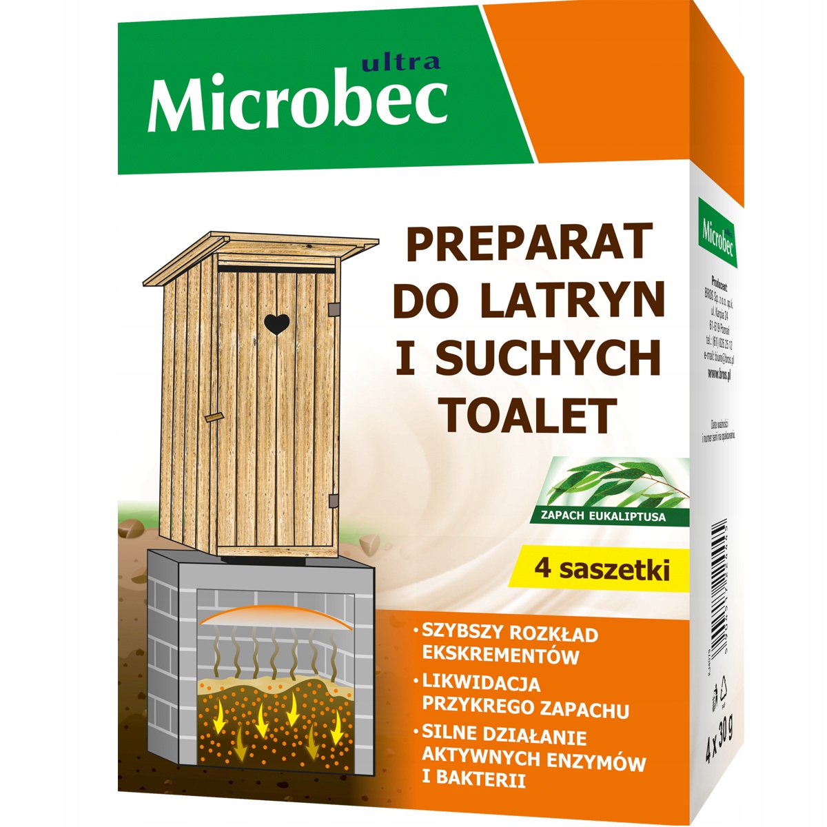 

Bros Microbec Preparat Do Latryn I Suchych Toalet