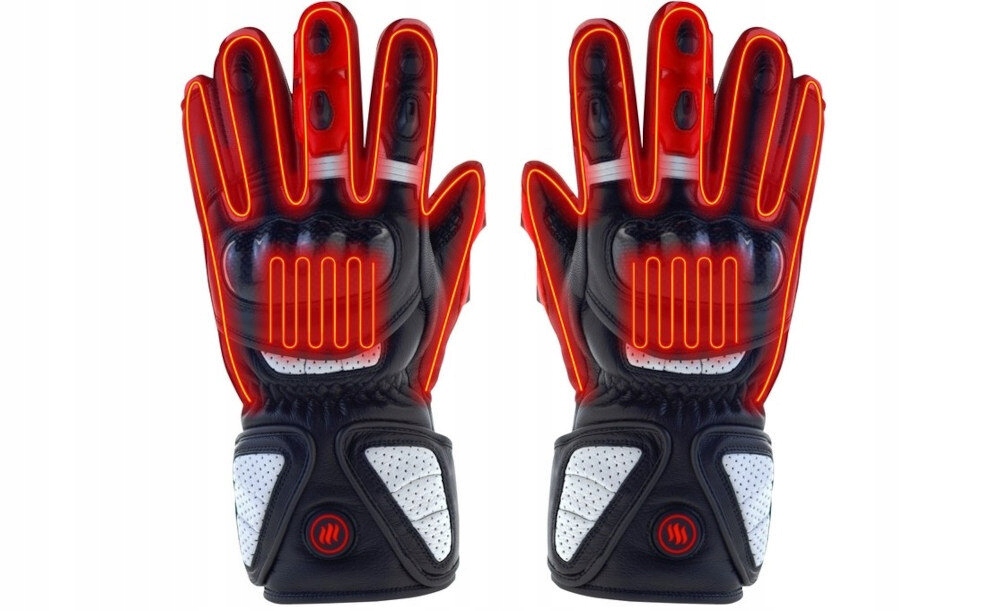 Podgrzewane rękawice GLOVII GDB (rozmiar L) Czarny Rodzaj Damskie