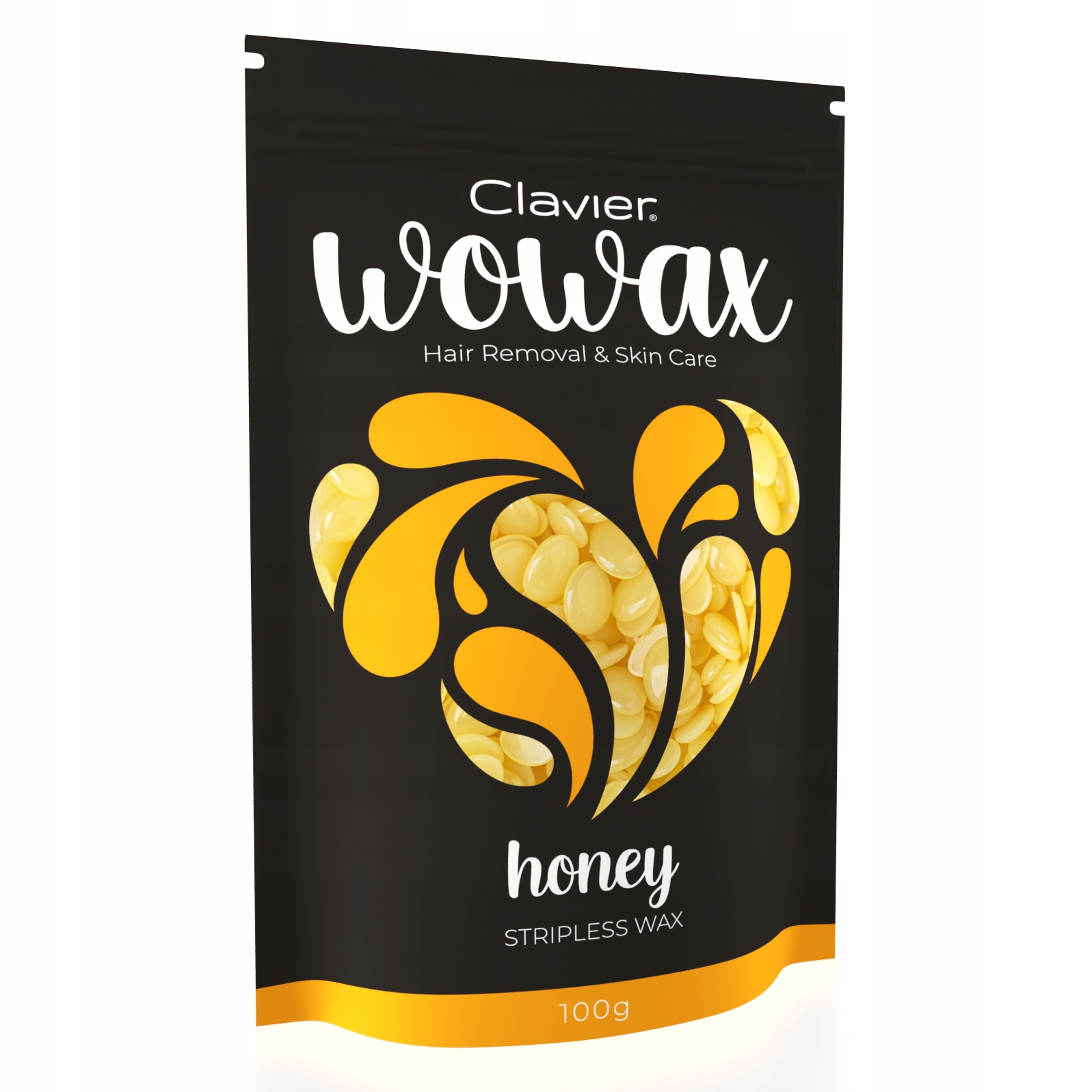 Wosk Twardy Dropsy Do Depilacji Clavier 100g Postać w dropsach