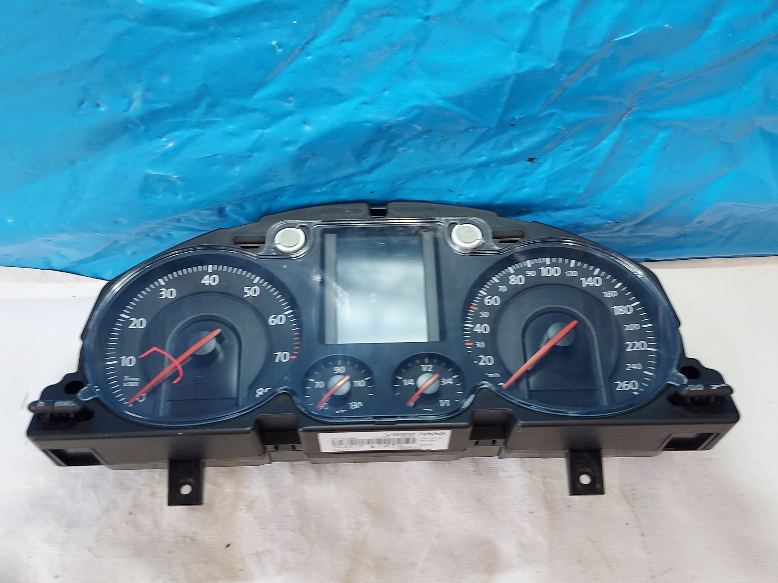 dials clock PASSAT B6 1.6 FSI 3C0920870TX