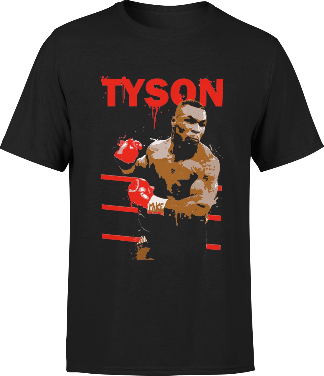 

Koszulka Męska Boks Mike Tyson Z Nadrukiem R. 3XL