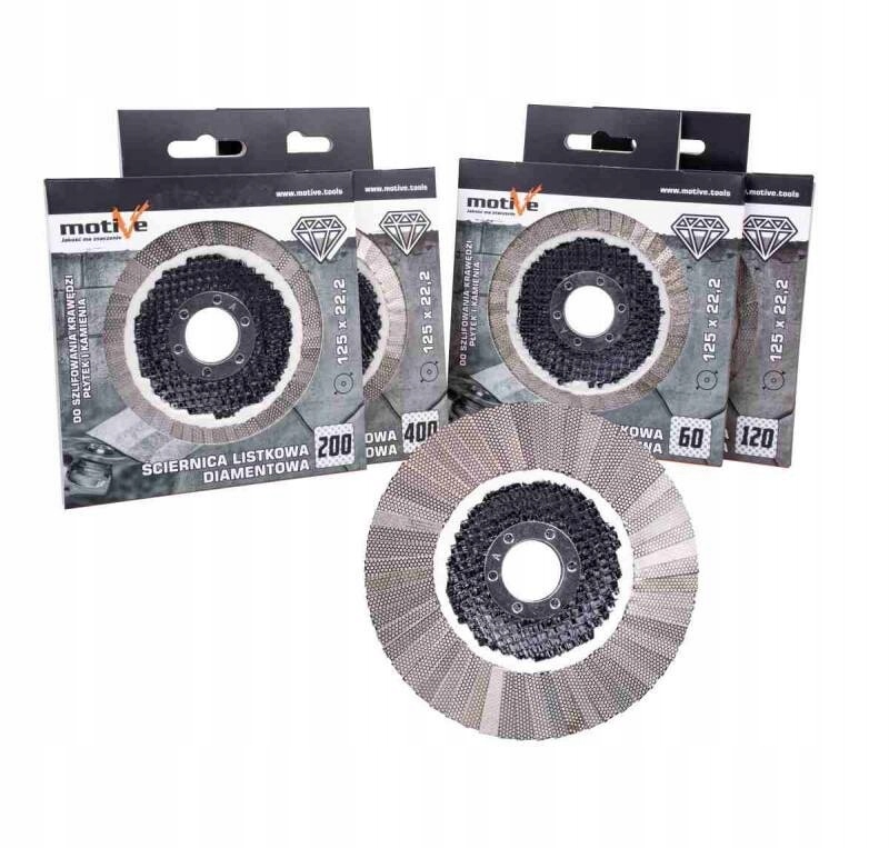 ŚCIERNICA LISTKOWA DIAMENTOWA 125mm GR 120 EAN (GTIN) 5902666013132