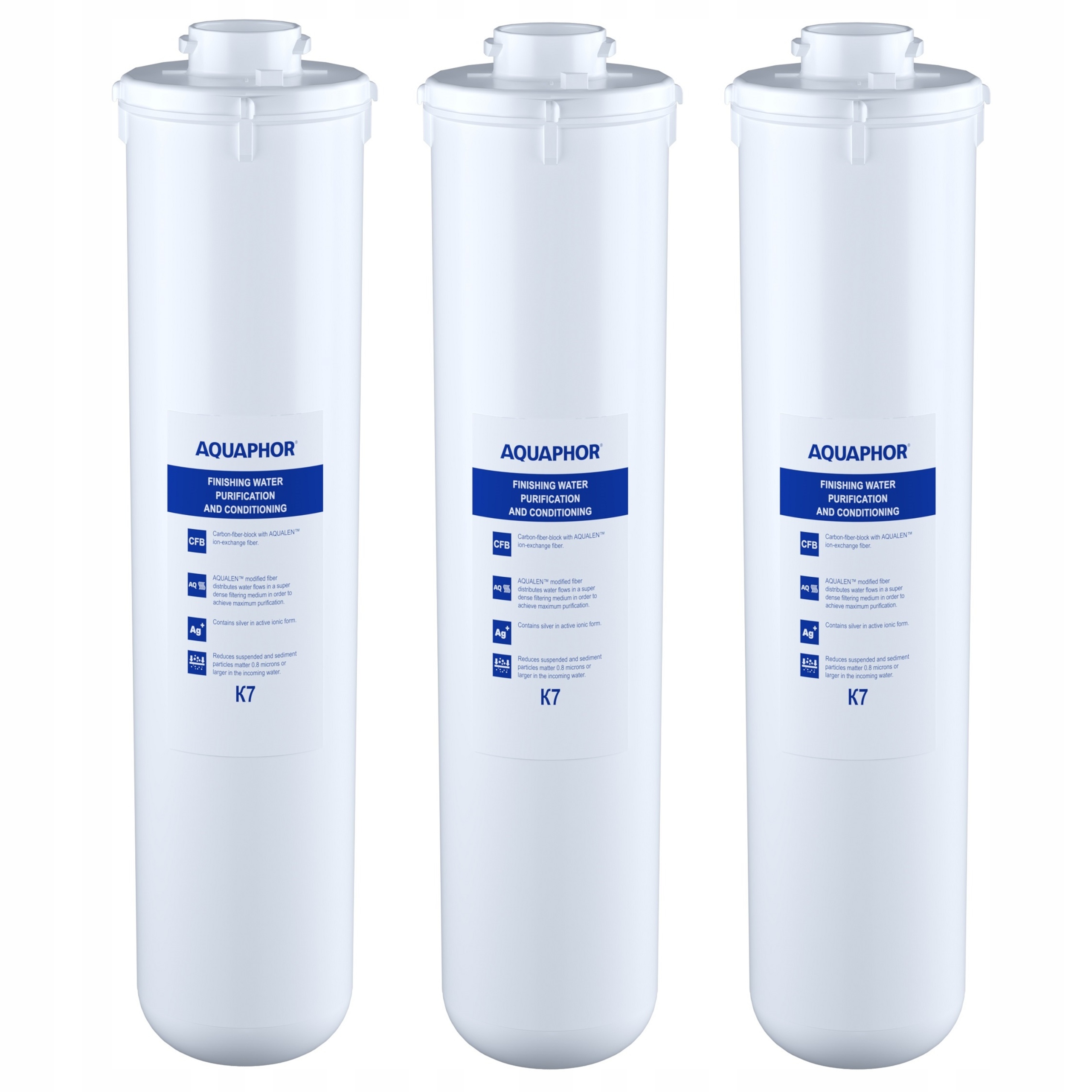 Aquaphor K7 Filtračné vložky 3 ks Najvyššia filtrácia vody