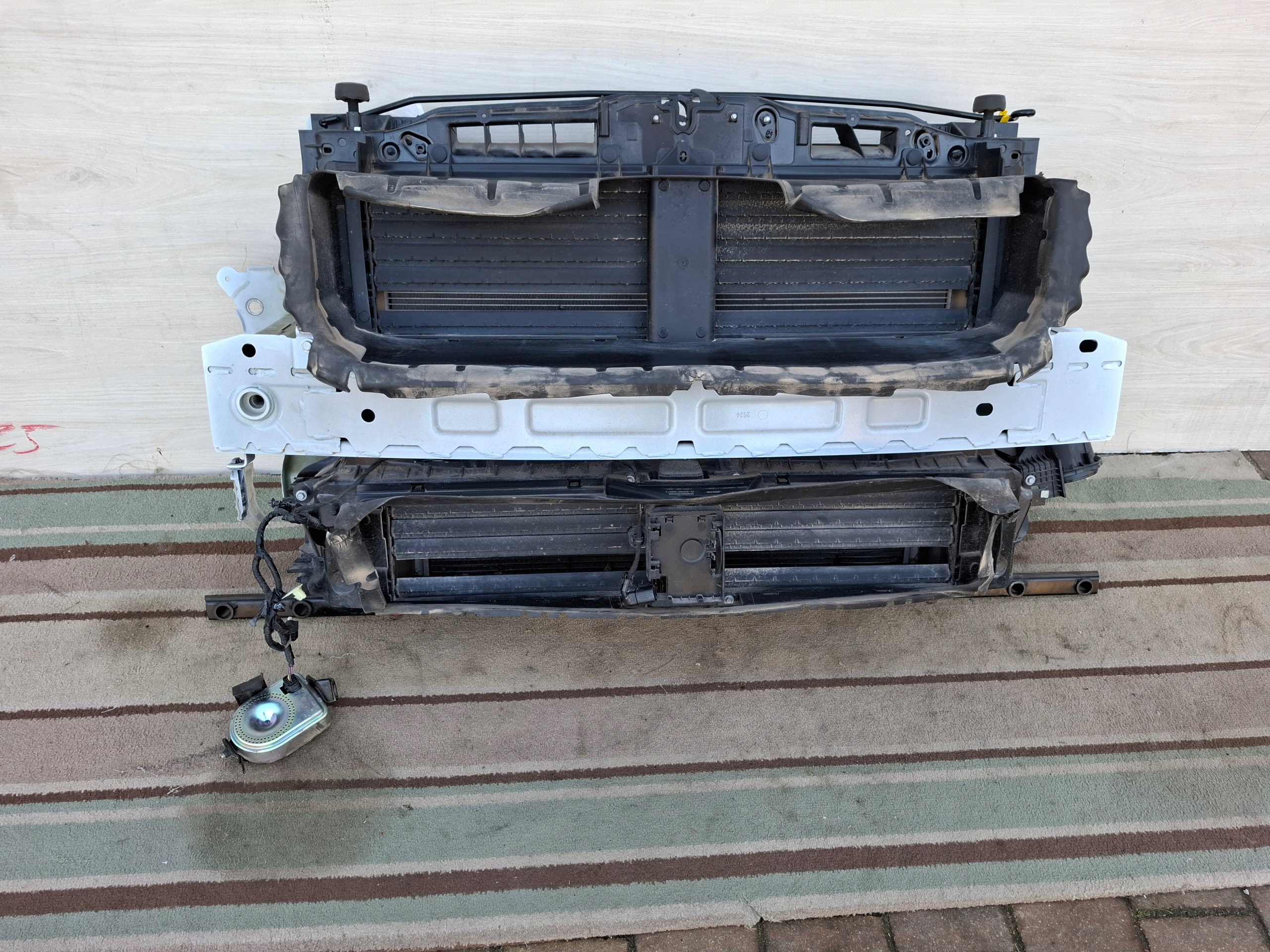 support panel for radiators radiator sider FORD KUGA MK3 LIFT 2.5 HYBRID