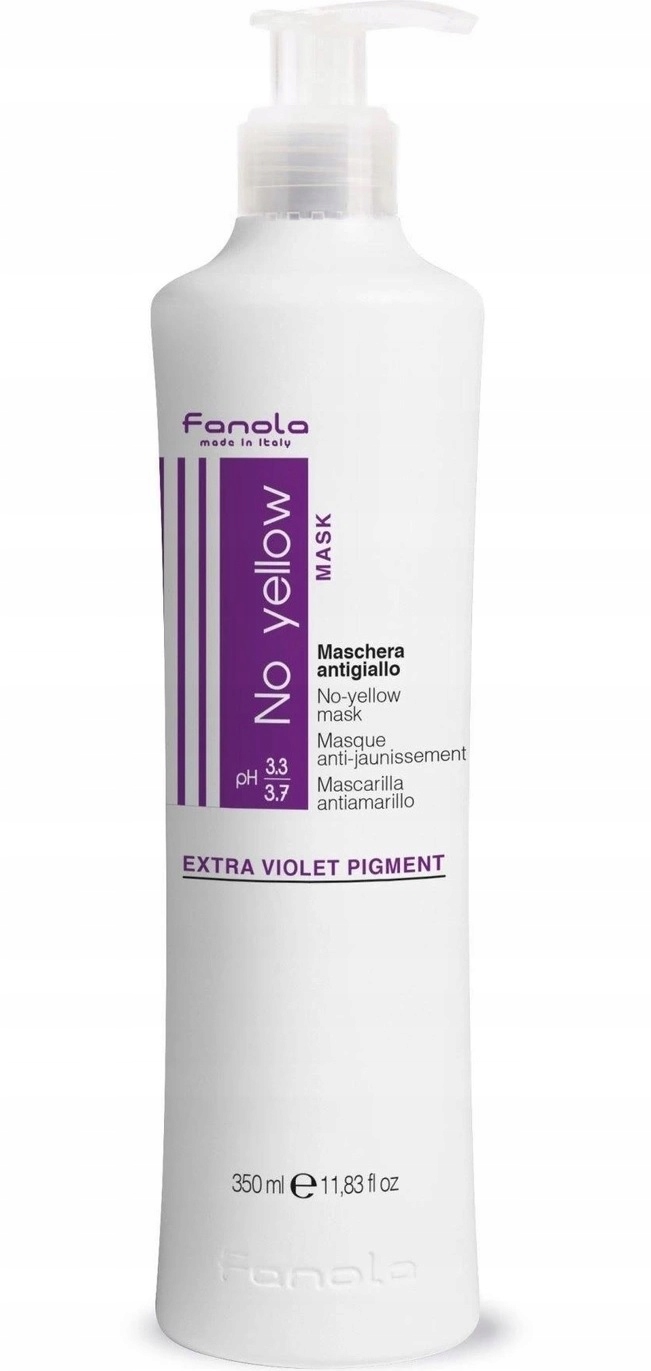 

Fanola No Yellow Maska Do Włosów Zimny Blond 350ml