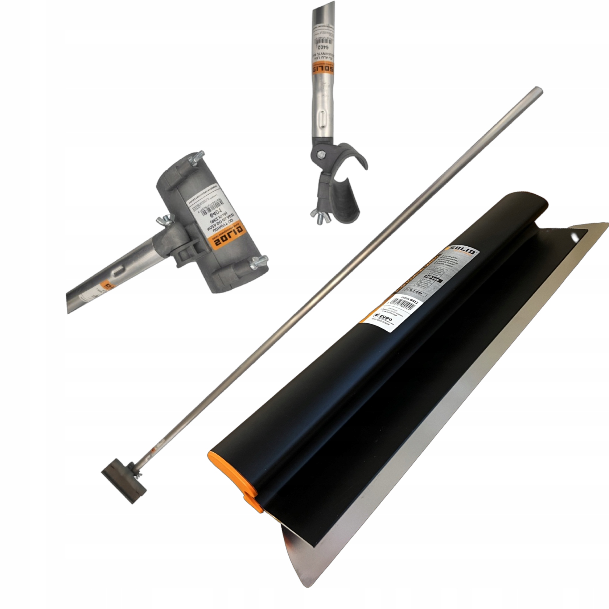 

Solid Szpachla Nóż Gładzi 80cm Kij Adapter Zestaw