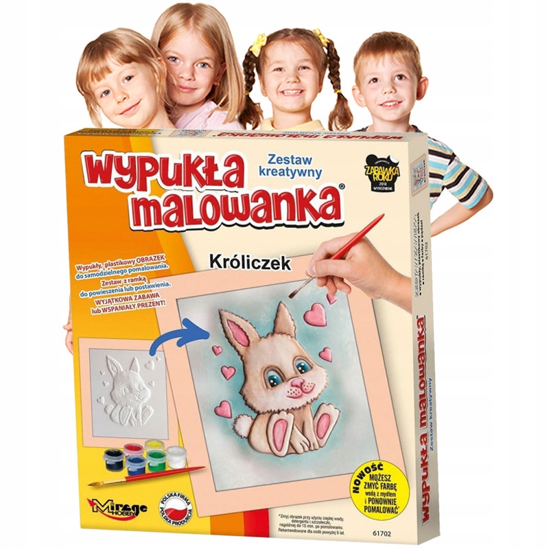 

Zestaw Kreatywny Plastyczny dla Dzieci Malowanka