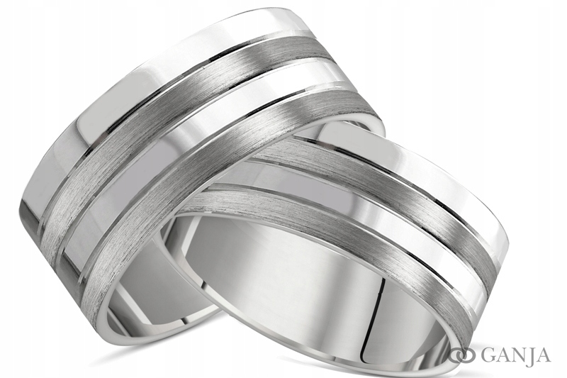 Stříbrný prsten 925+GRAVÍROVÁNÍ 8mmOB67 bezešvé Svatba