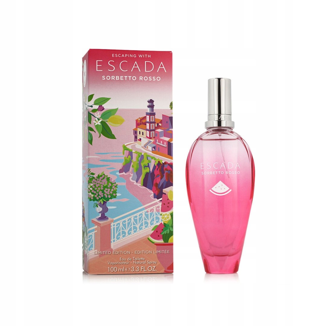 Dámské Parfémy Escada Escaping with Escada Sorbetto Rosso Edt 100 ml